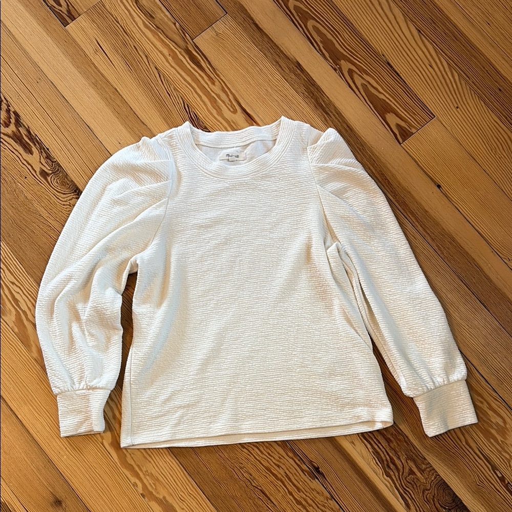 Madewell puff sleeve shirt